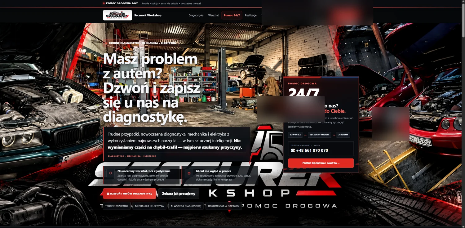 Zanonimizowany podgląd realizacji Szczurek Workshop